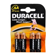 Батарейки Duracell AA (LR06) MN1500 4 шт